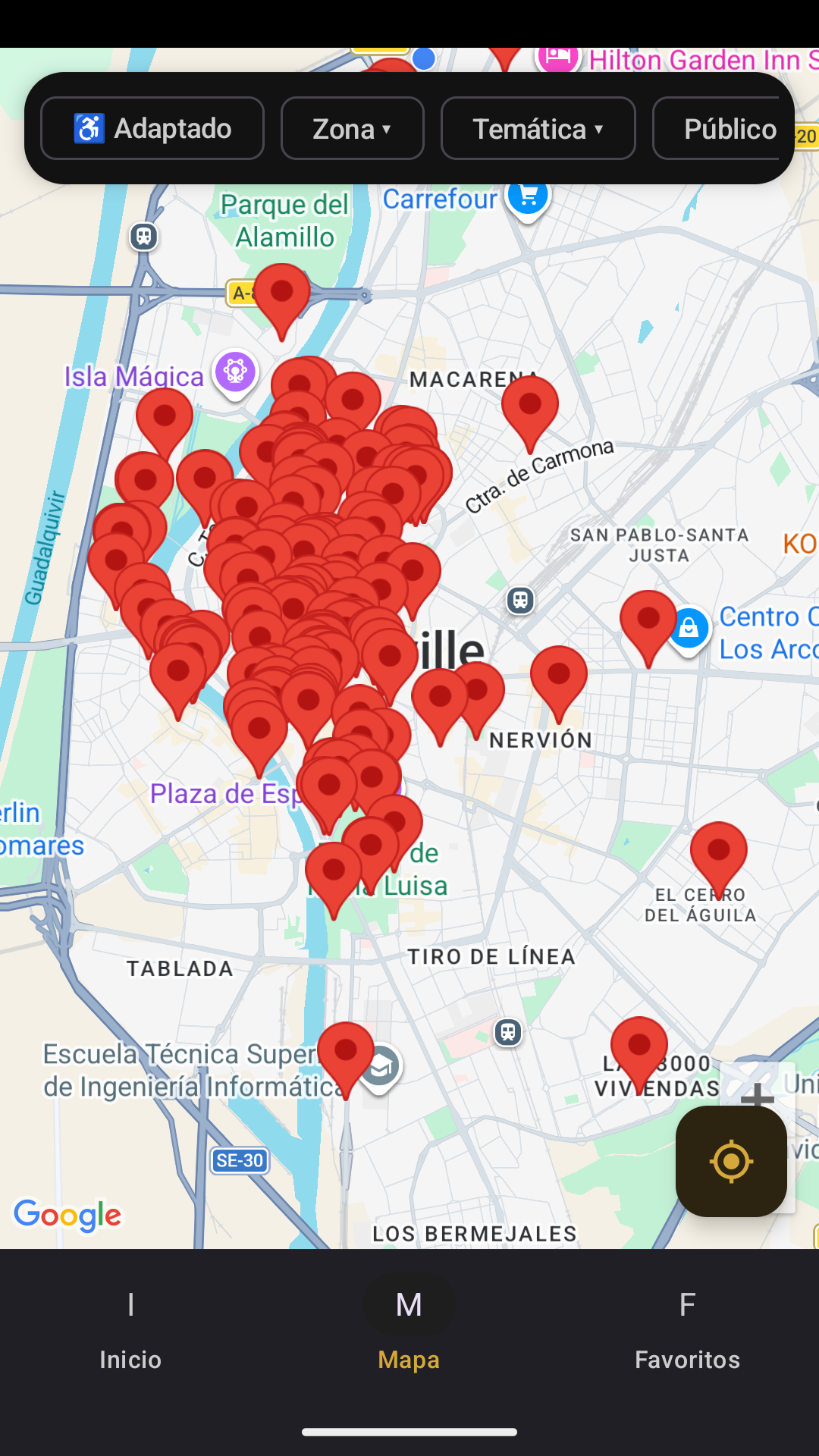 La Noche en Blanco de Sevilla lanza su aplicación móvil Android gratuita: toda la programación, en el bolsillo